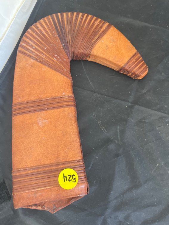 Fixed Blade Knife w/Leather Sheath
