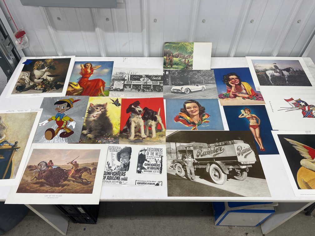 Stack of Assorted Prints
