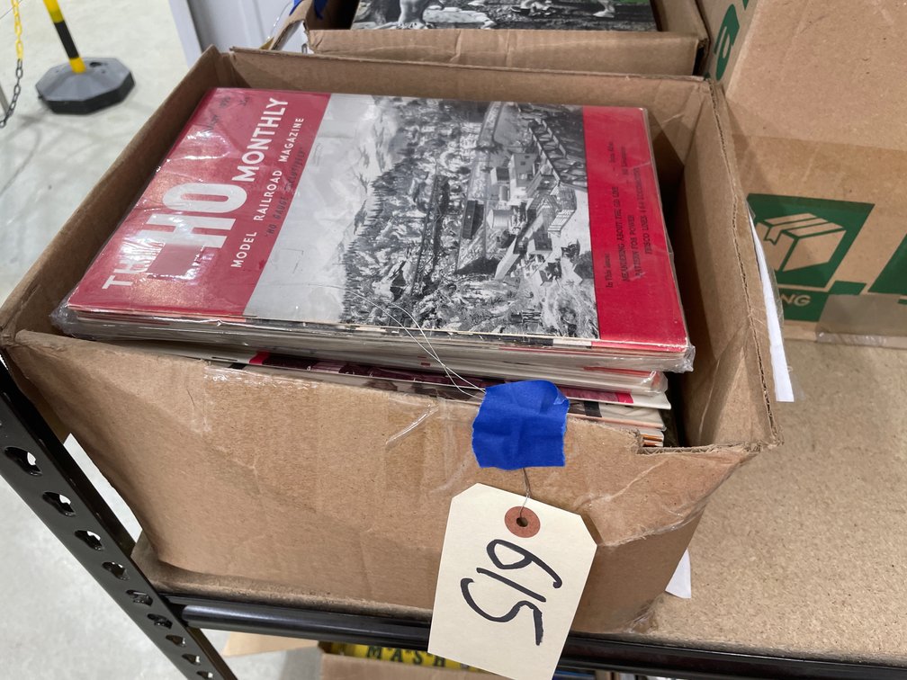 Box of Assorted Magazines