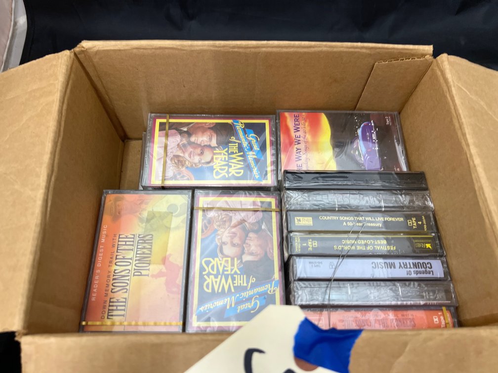 Assorted Cassette Tapes