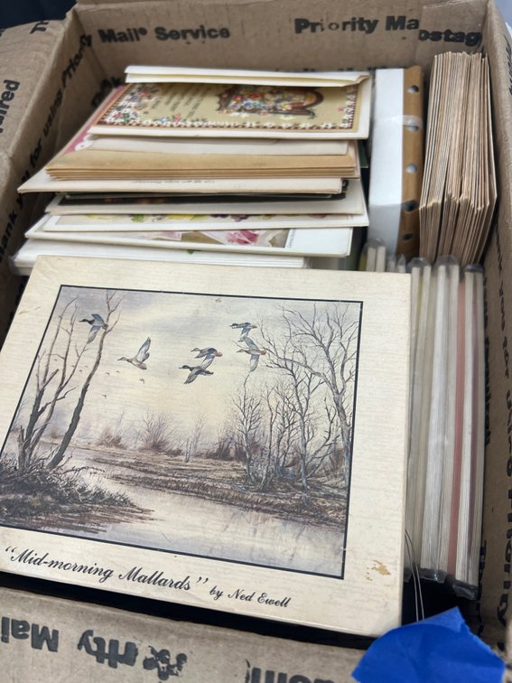 Box of Assorted Postcards