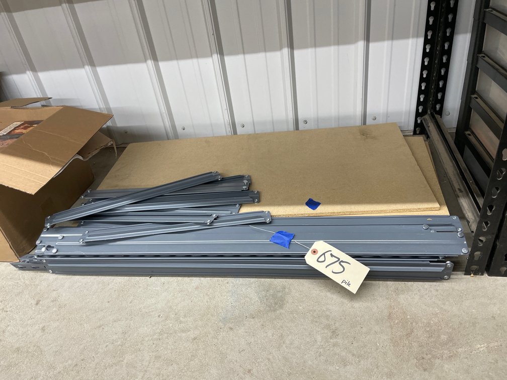 Garage Metal Shelving Unit - needs assembly