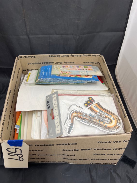 Box of Assorted Post Cards - Greeting Cards