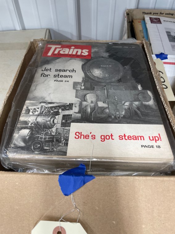 Box of Assorted Magazines