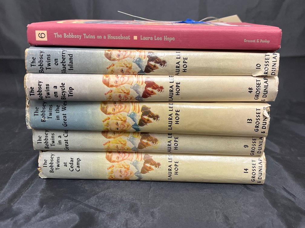6 - Hardback Bobsey Twin Books