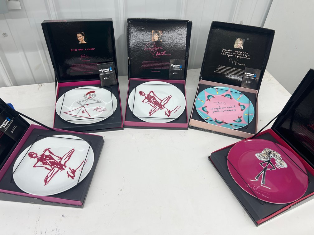 5 Pcs - "Whatever it Takes" Decorative Plates