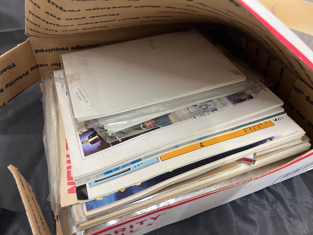 Box of Assorted Magazines