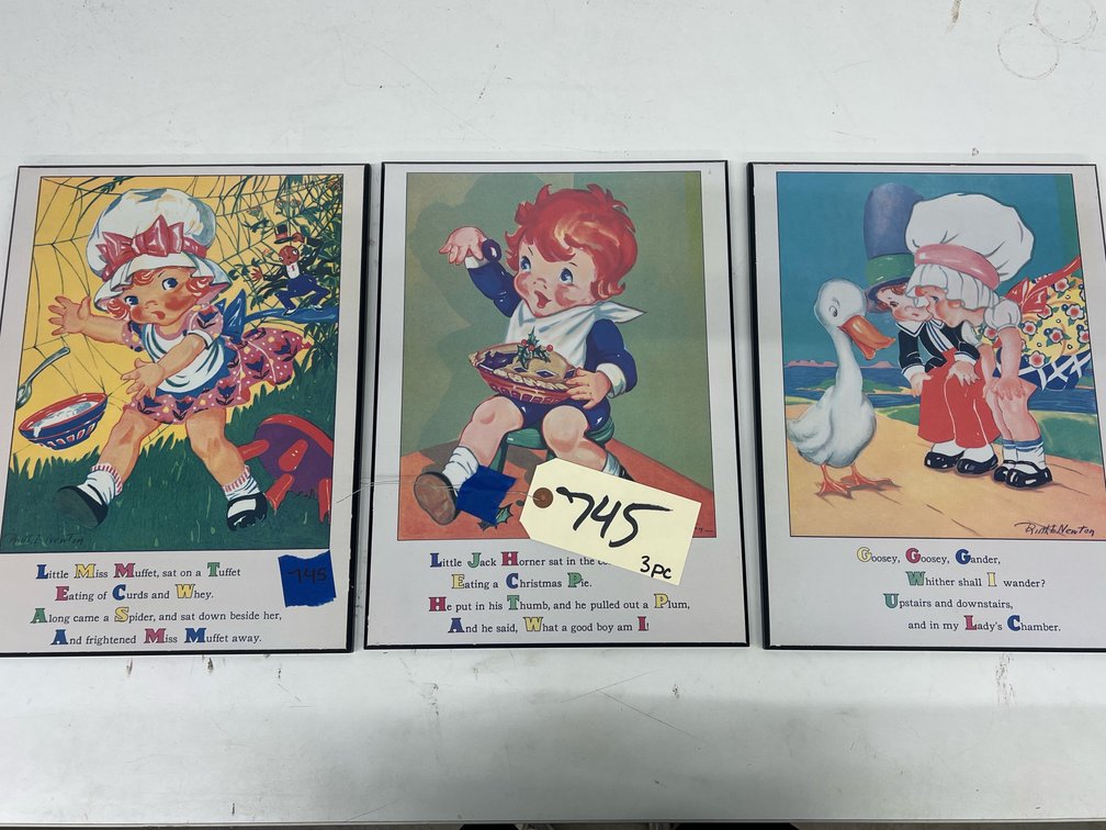 3 Pcs - Wooden Wall Decor 10"x14"