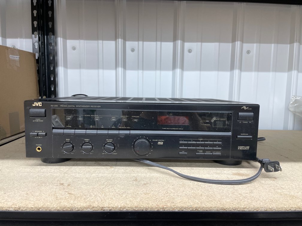 JVC FM/AM Digital Synthesizer
