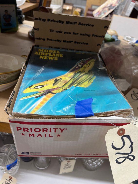 Stack of Model Airplane News Booklets