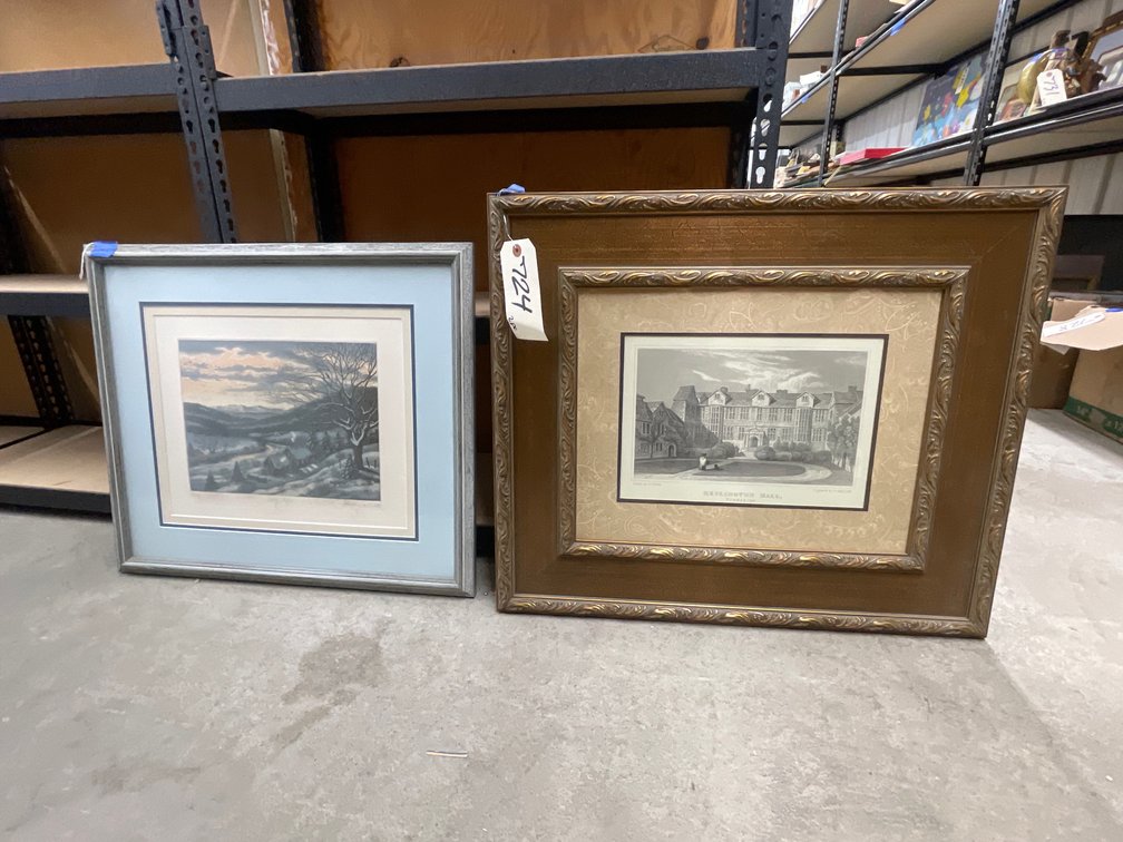 2 Pcs - Framed Prints