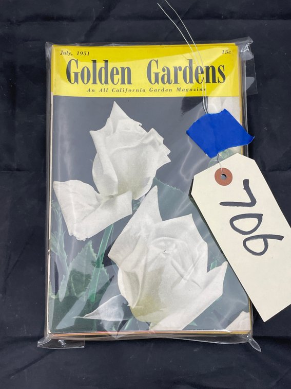 Pile of Assorted Golden Gardens Magazines