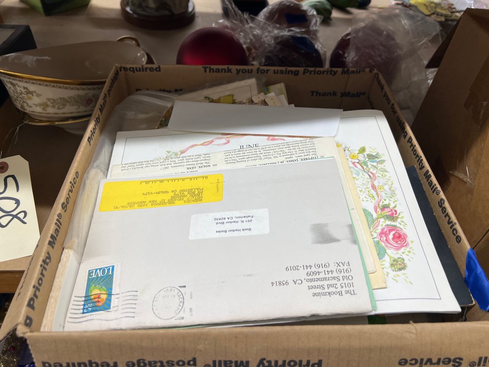Box of Assorted Greeting & Post Cards