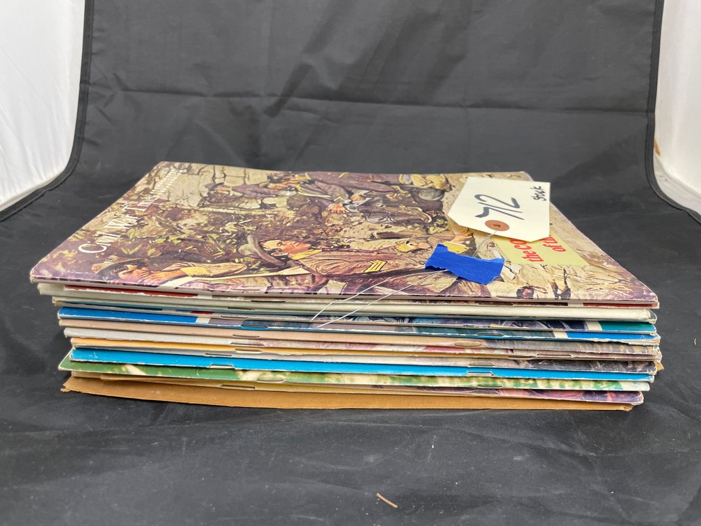 Pile of Assorted Civil War Times Illustrated Magazines