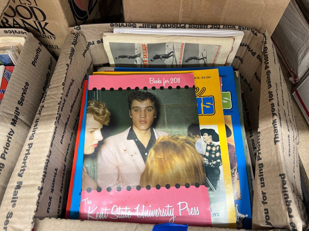 Box of Assorted Magazines