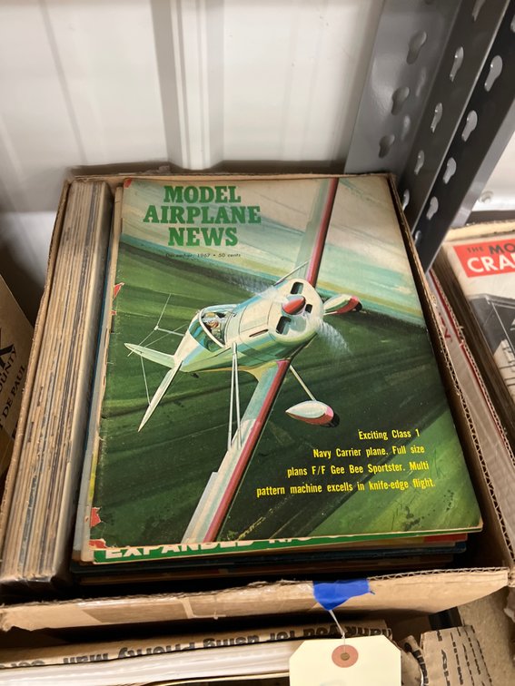 Box of Assorted Magazines