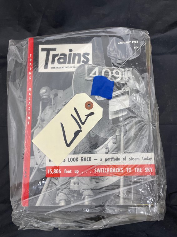 Pile of Assorted Trains Magazines
