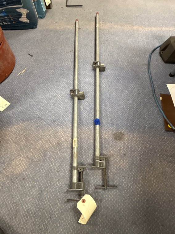 2 Pcs - Pole Clamps