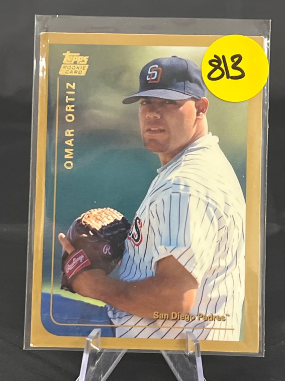 1999 TOPPS GOLD TRADED T72 OMAR ORTIZ RC