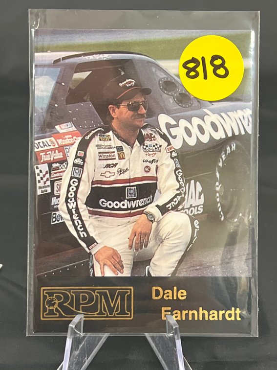 "VERY Rare SCARCE CARD "RPM Magazine Dale Earnhardt Promo'93 National Convention Ltd Edition 1/5000
