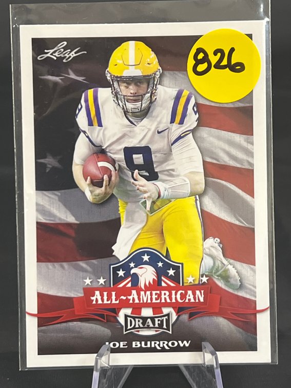 2020 LEAF DRAFT #61 JOE BURROW RC