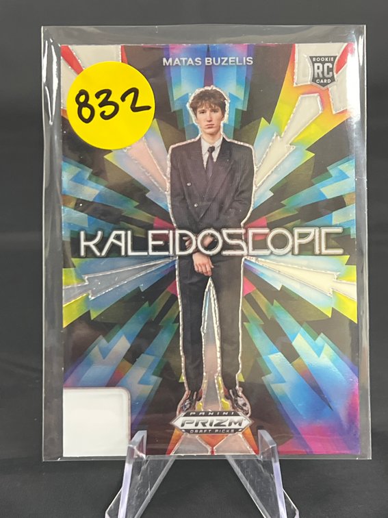 2024 Panini Prizm Draft MATAS BUZELIS Rookie Kaleidoscopic SILVER