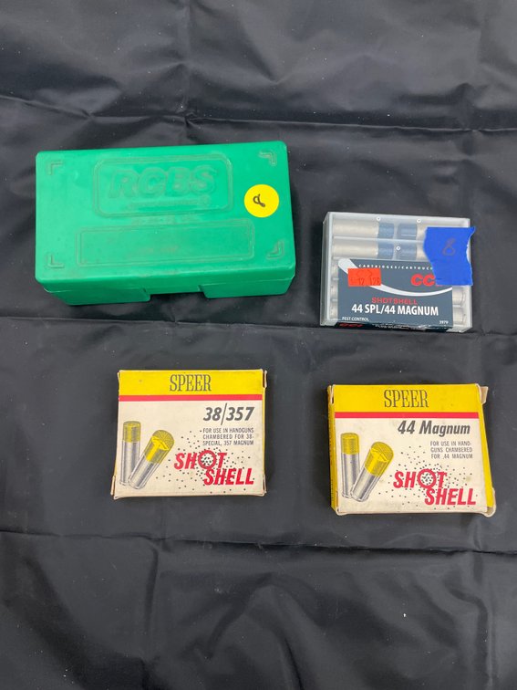 4 Pcs - Partial Box 44-40 - 357, 44 Mag Snakeshot