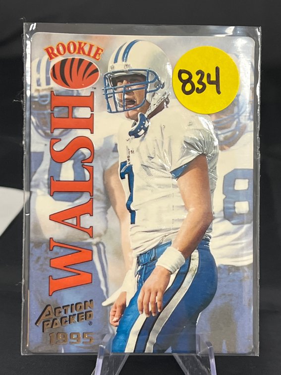 1995 Action Packed #122 John Walsh RC Rookie NCAA BYU