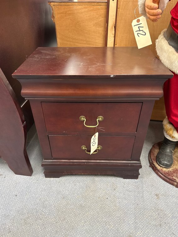 3-Drawer Night Stand 24"L x 16"W x 28"H