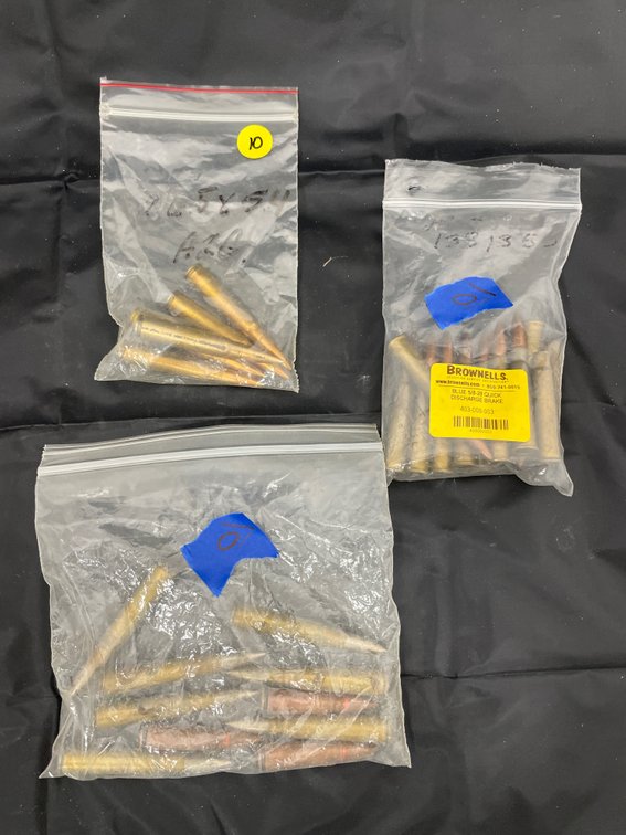 3 Pcs - 762x54 Ammo & More