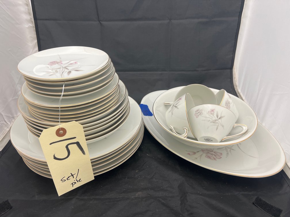 Blush Rose by Royal Sovereign China Plates - Cups & More