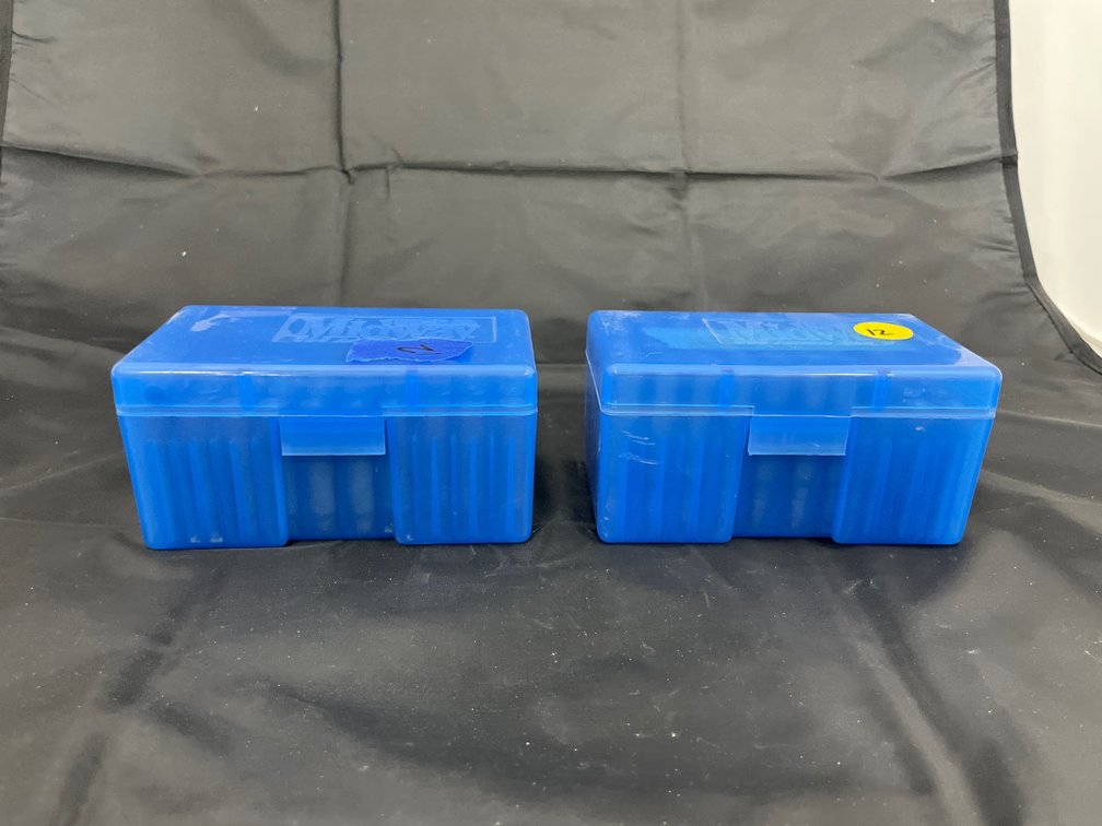 2 Pcs - Partial Box 223 Ammo & Box of 223 Casings
