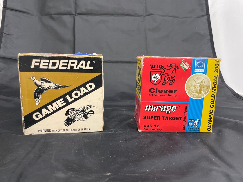 Full Box Clever 12 Ga Ammo & Partial Box Federal