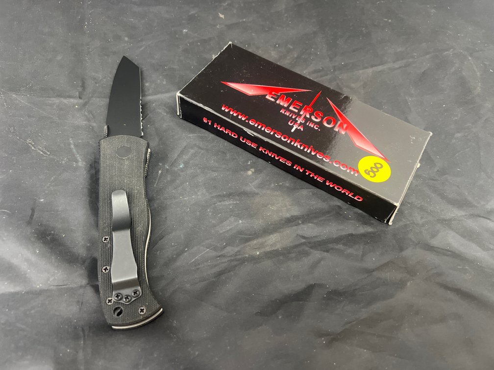 Emerson Knives Folding Knife in box
