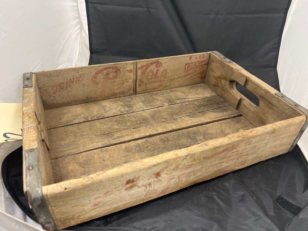 Pepsi Cola Wooden Crate