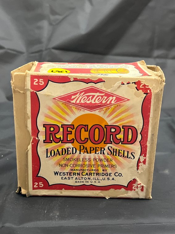 Western Record Loaded Paper Shells 12 Ga. 8 Shot