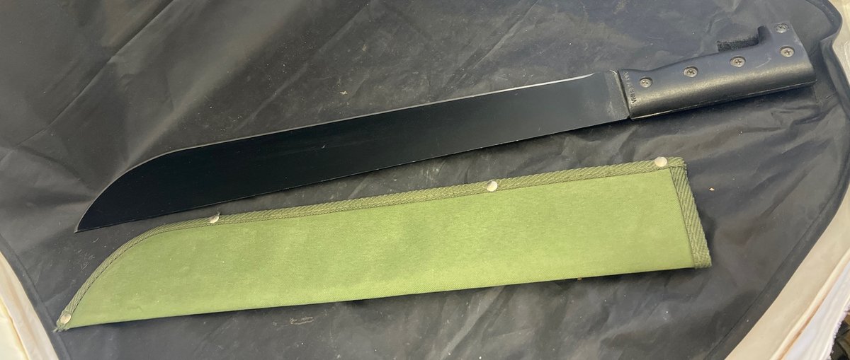 Machete w/Nylon Sheath