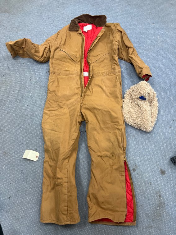 Walls Blizzard Proof Coveralls Sz 2X & Scarf