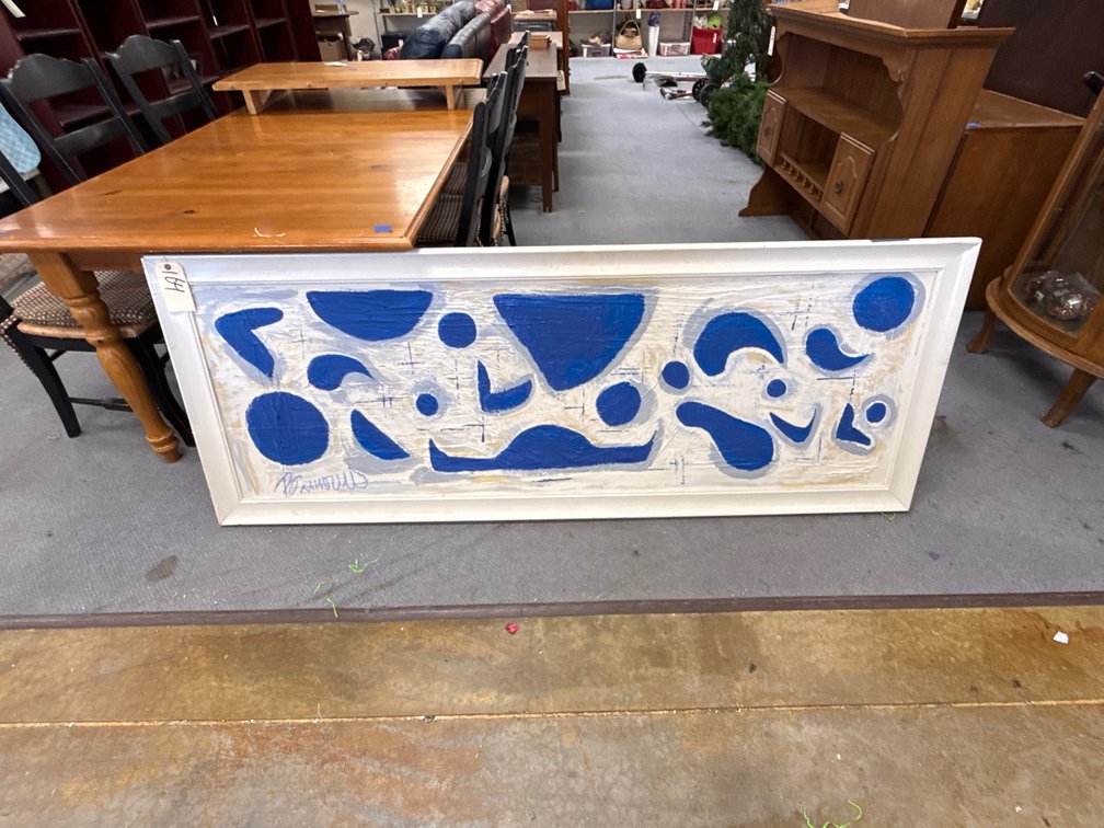 Painted Wall Decor77"x29"