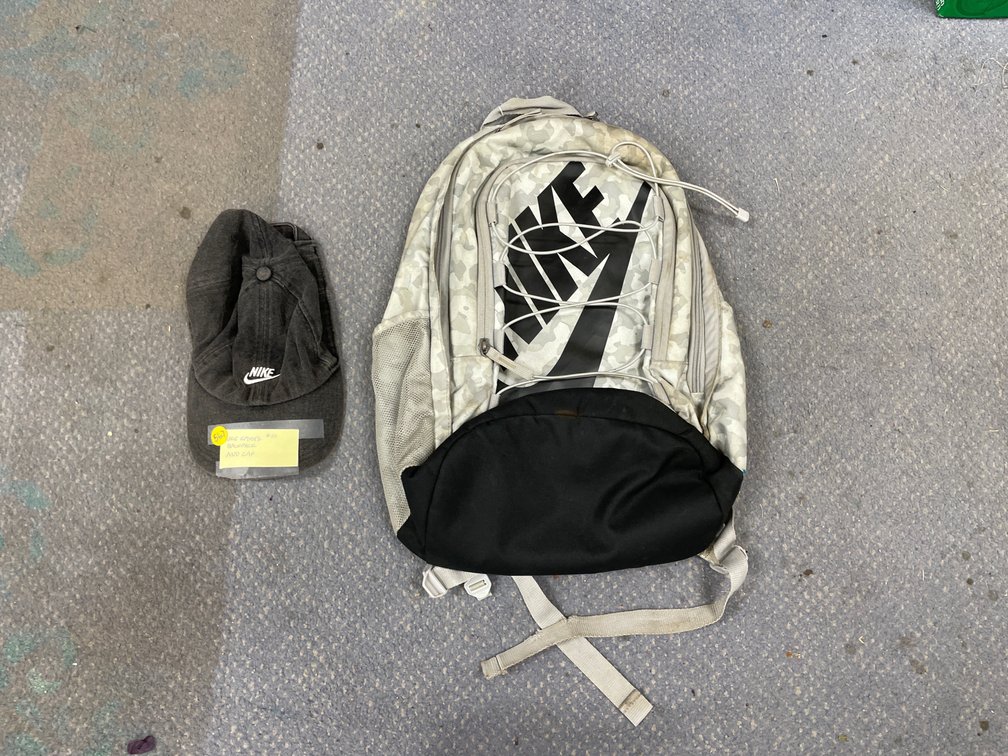 Nike Sports Backpack & Cap