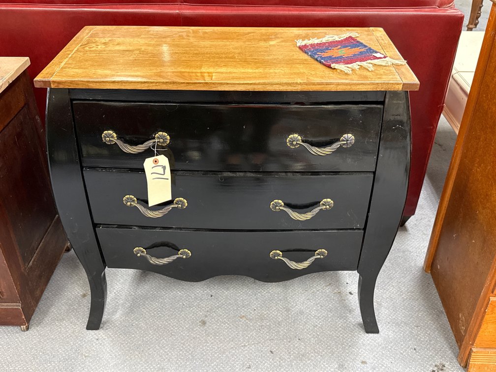 3-Drawer Night Stand & Native American Coaster