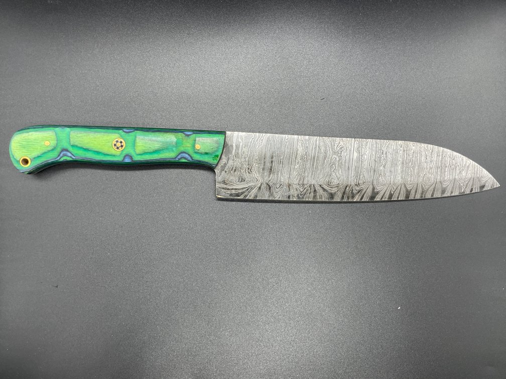 Fixed Blade Damascus Steel Knife