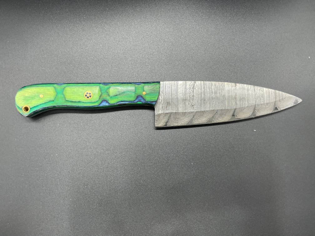 Fixed Blade Damascus Steel Knife