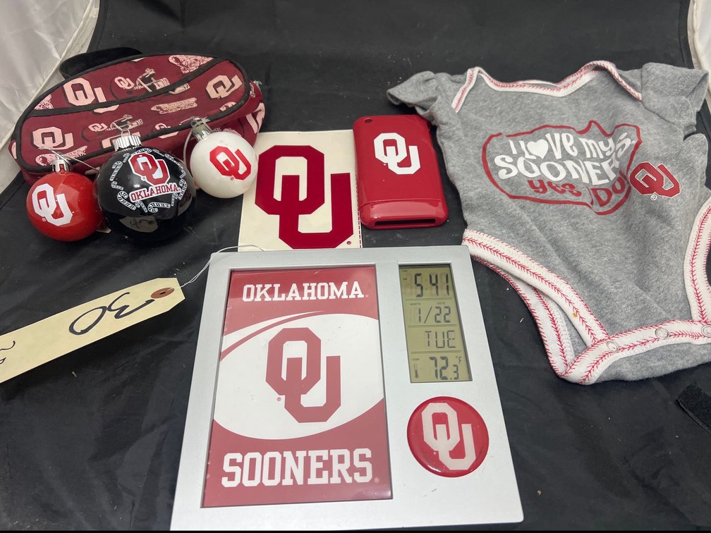 OU Ornaments - Digital Clock/Thermometer & More