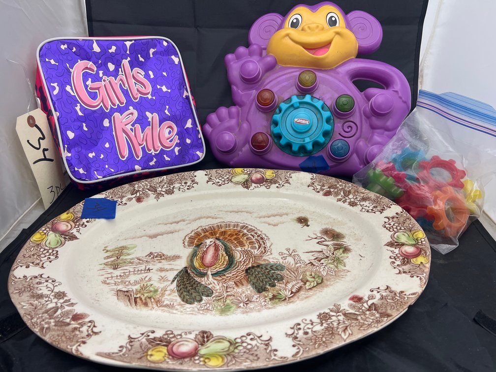 3 Pcs - Platter - Kid's Toys & Lunch Bag