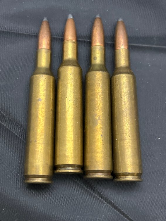 4 Rounds 6mm Rem Ammo