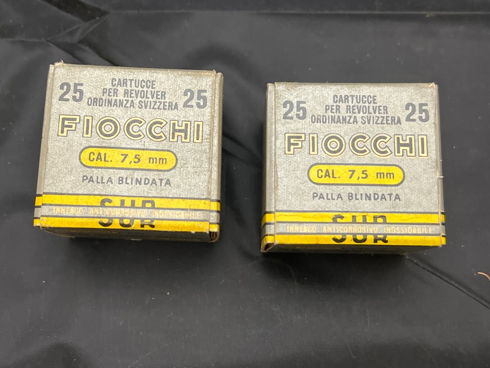 2 Boxes - Fiocchi 7,5 mm Ammo