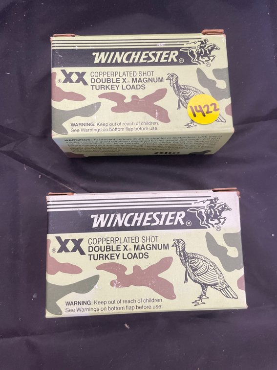 2 Boxes - Winchester 12 Ga. Ammo  Copperplated Shot