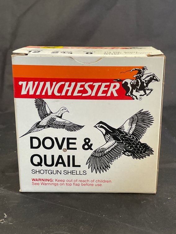 1 Box Winchester Dove & Quail 12 Gauge Shotgun Shells