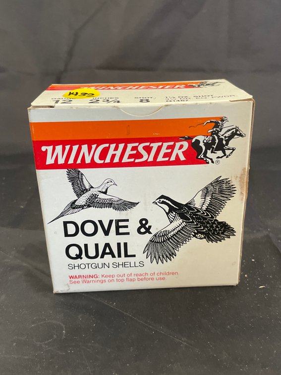 1 Box Winchester Dove & Quail 12 Gauge Shotgun Shells
